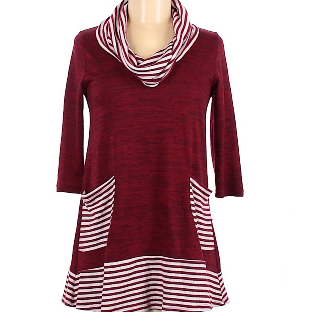 Red tunic